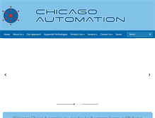 Tablet Screenshot of chicagoautomation.com